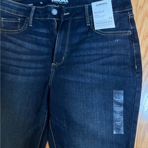 Sonoma Dark Indigo Bootcut Jeans